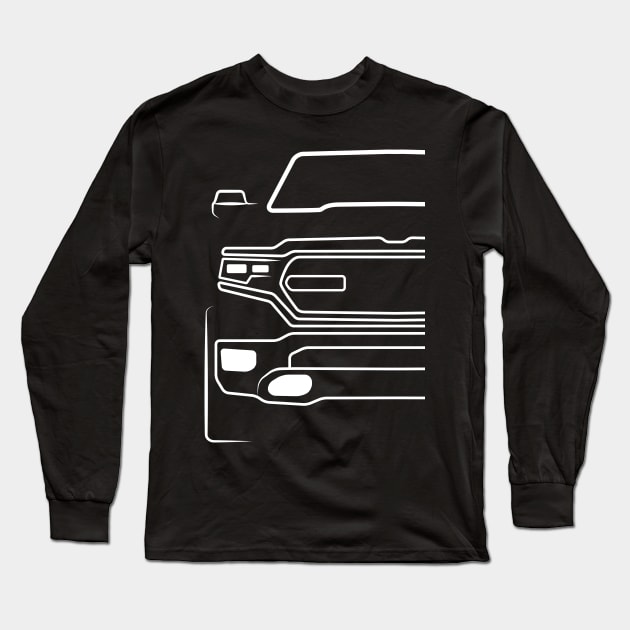 Ram Truck Long Sleeve T-Shirt by HSDESIGNS